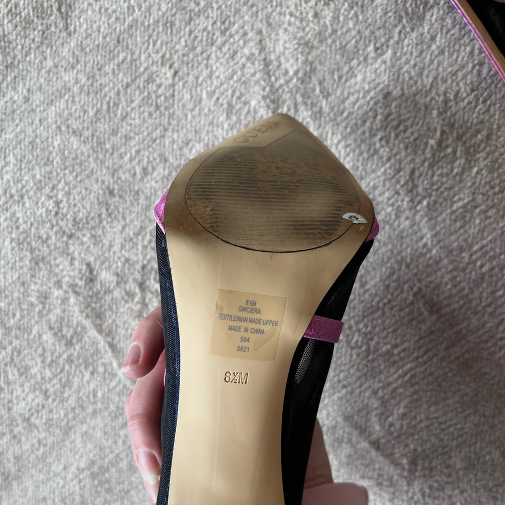Guess GWCIERA Purple and Blue Heels - Size 8.5 - Picture 4 of 6